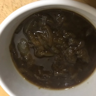 甘みたっぷりオニオンスープ